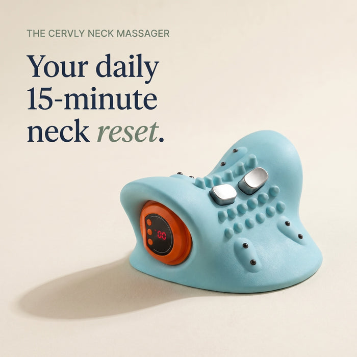 The Cervly Neck Massager — your daily 15-minute neck reset